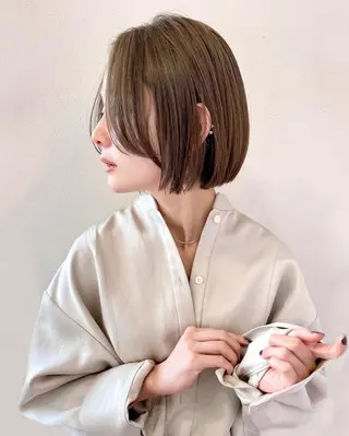ミディアム ボブ指名No.1🌞 オガタのヘアスタイル