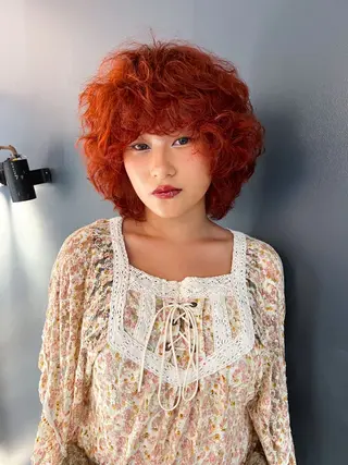 ショート カラー ハイトーン/デザイン /ひさやのヘアスタイル