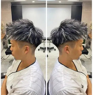 ショート カラー メンズ 🐉『メンズ美容師』 吉田龍星🐉のヘアスタイル