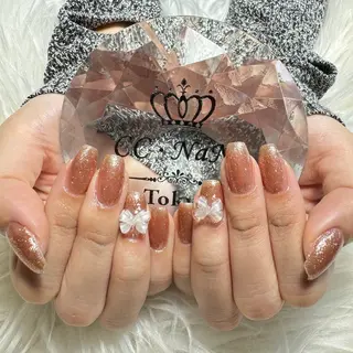 ネイル 💎CC・NaNa 韓国風ネイル🌙Cのネイルデザイン