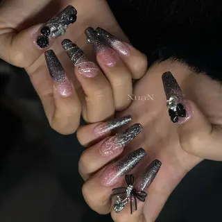 ネイル NuaN 名城線黒川駅徒歩3分のネイルデザイン