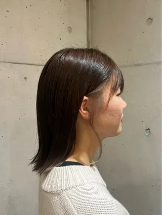 カラー ハイトーン/ボブ/ 髪質改善🦖mahoのヘアスタイル