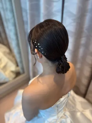 ヘアアレンジ ✨ブリーチなし透明感 ✨カラー💍Yuriのヘアスタイル