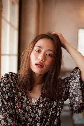 ミディアム カラー 舘野 太嘉宏のヘアスタイル