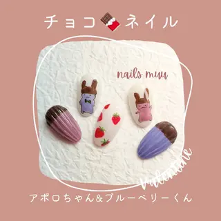 ネイル nails muu まゆのネイルデザイン