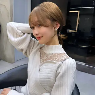 ロング 池袋/韓国/レイヤー 髪質改善/村上けいとのヘアスタイル