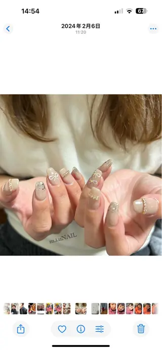 ネイル ｈｕｉｔ． 結衣のネイルデザイン