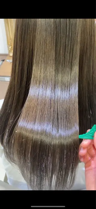 ロング カラー 古川 琴美のヘアスタイル