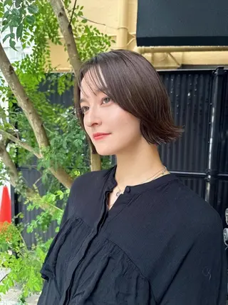 ショート 髪質改善/ショート/ ミディアム/間嶋のヘアスタイル