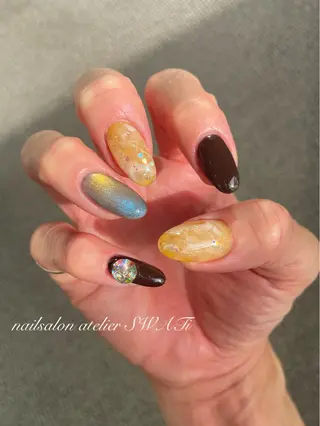ネイル ヘアーサロン大野所属・nailsalon SWATiのネイルデザイン