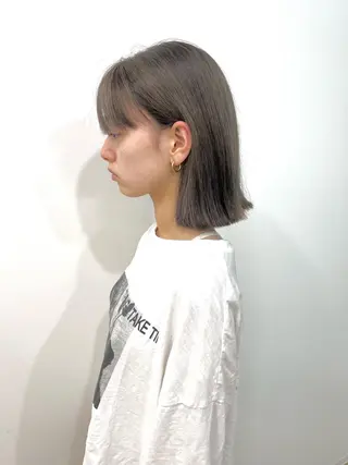 セミロング カラー パーマ ヘアアレンジ メンズ キッズ ネイル マツエク・マツパ アイブロウ nico TOKYO 渋谷所属・ブリーチ　ハイトーン 特化🌈フジタハルキのヘアスタイル