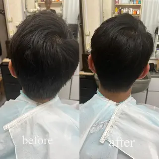 メンズ 大人女性ぼかし メンズ強化🦙平作のヘアスタイル
