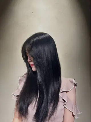 ロング 鈴木 心々麦のヘアスタイル