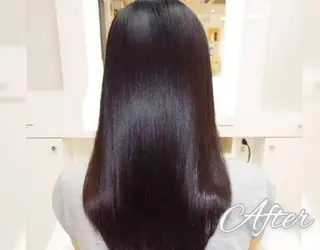 ロング カラー パーマ fructueuxune所属・中野韓国レイヤー× ウルフ  本木之教
のヘアスタイル