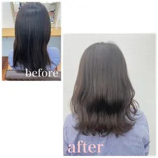 ミディアム GRANLUSSO 〜グランルッソ駅前店所属・木口 嘉美のヘアスタイル