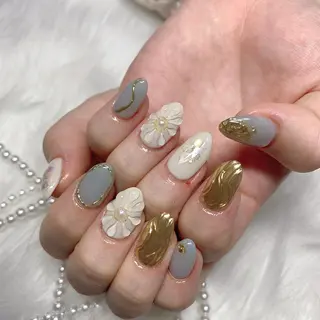 ネイル 💅ネイルハウス🏡 🎀TOMO🎀のネイルデザイン