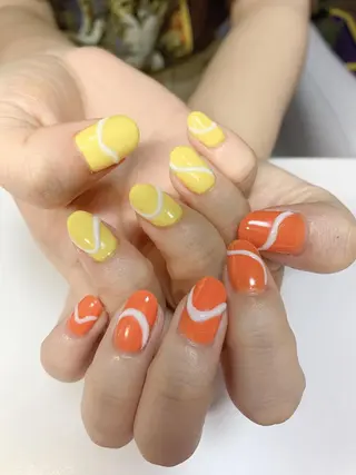 ネイル 池崎 美穂のネイルデザイン