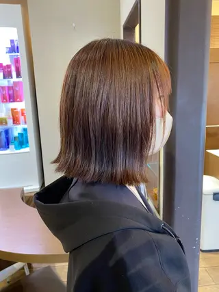 ミディアム パーマ 坂本 裕樹のヘアスタイル