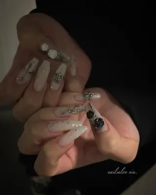 ネイル 波 なみのネイルデザイン