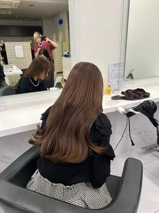 ロング カラー 韓国レイヤーカット /REIのヘアスタイル