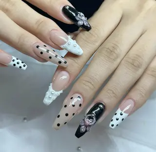 ロング カラー yuna ユナのネイルデザイン