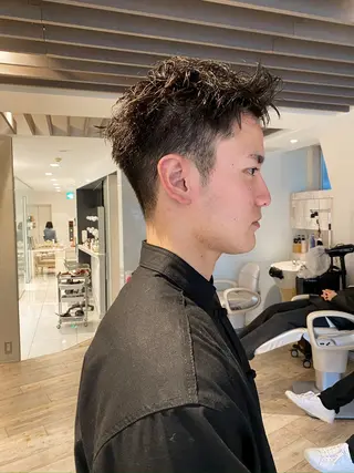 メンズ driP.　by HAVANA所属・パーマ / ボブ /ショート 谷口 陸のヘアスタイル