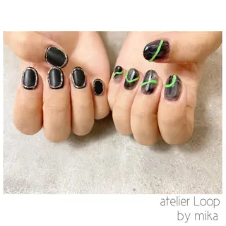 ネイル atelierLoopbyshiho所属・atelier Loop♪MIKAのネイルデザイン