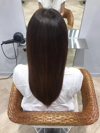 セミロング 新田 璃那のヘアスタイル