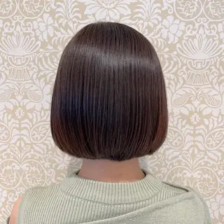 ミディアム パーマ 髪質改善カラー💎 オオネヨシナリのヘアスタイル