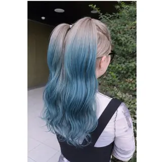 ロング hair make　chou-chou所属・🩶ベージュ🩶/ カラー/RIOのヘアスタイル