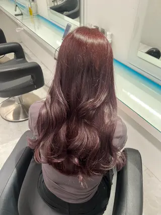 カラー ブリーチなし透明感 💗RYOTAのヘアスタイル