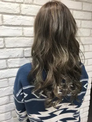 セミロング カラー Ash 戸田公園店のヘアスタイル