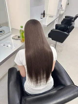 ロング カラー ブリーチ/艶カラー 💎koharu💎のヘアスタイル