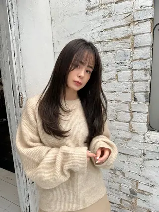 ロング 産休中2026.4月 復帰予定/野崎華代のヘアスタイル