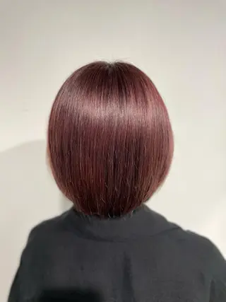 カラー 佐藤 遥奈のヘアスタイル