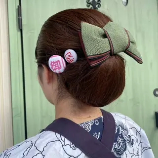 セミロング ヘアアレンジ Hair Lex Alii所属・大谷 若葉のヘアスタイル