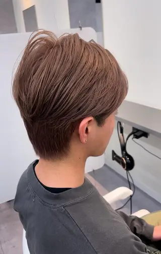 メンズ カラー カラー＆ブリーチ特化 ジェミニ メンズ瀬田のヘアスタイル