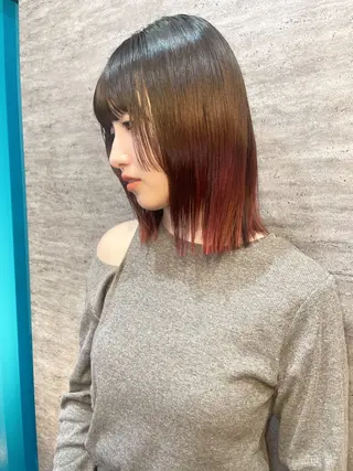 ミディアム JIEN MIUのヘアスタイル