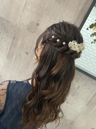 ロング ヘアアレンジ PANDOLA あゆり🦋のヘアスタイル