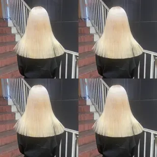 ロング カラー ヘアアレンジ 💎韓国レイヤー ×エクステゆうま💎のヘアスタイル