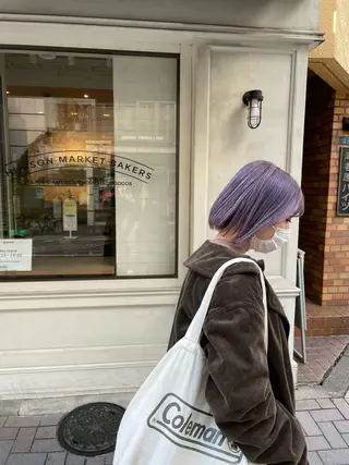 ショート エクリ麻布十番店所属・髪質改善/ 縮毛矯正/相原聡のヘアスタイル