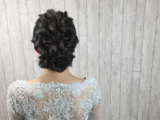 セミロング カット／メンズカット 藤田麻衣のヘアスタイル