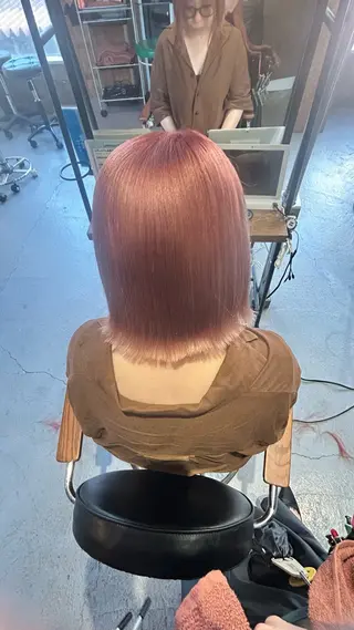 ショート 大賀 チサトのヘアスタイル