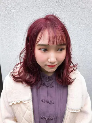 ミディアム CUORE クオーレのヘアスタイル