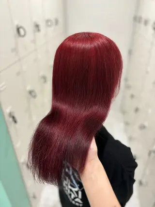 ロング カラー エクステモデル 募集💖まなみのヘアスタイル