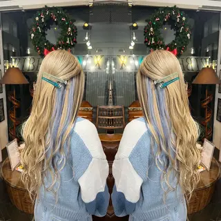 ロング カラー レイヤー/ボブ/ ミニボブ/AOIのヘアスタイル