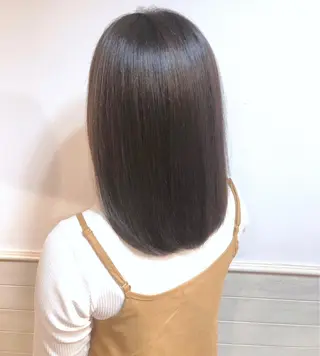 ミディアム 髪質改善くすみカラー 🍀/石川大輔のヘアスタイル