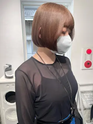 ミディアム カラー ryuei /原宿のヘアスタイル
