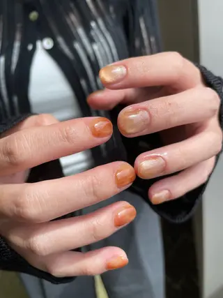 ショート m kaori𓃟のネイルデザイン