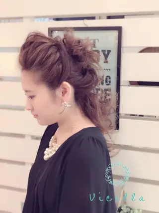 ヘアアレンジ 柴田泰秀sotti. 髪質改善/ブリーチのヘアスタイル